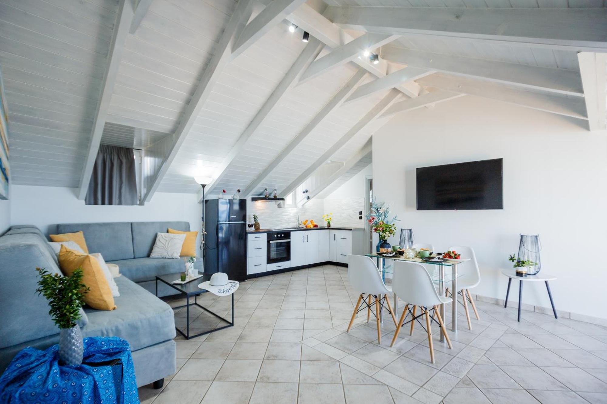 Tonias Houses - Thea House And Vrachos Attic Appartment اليكاناس المظهر الخارجي الصورة
